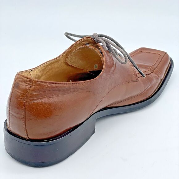 Borgesi Beverly Hills Collection Dress Shoes Men’s US 9 Brown Leather Lace Up main image 5